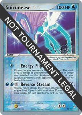 Suicune ex - 2004 (Reed Weichler) card from World Championship Decks