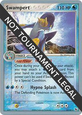Swampert - 2004 (Reed Weichler) card from World Championship Decks