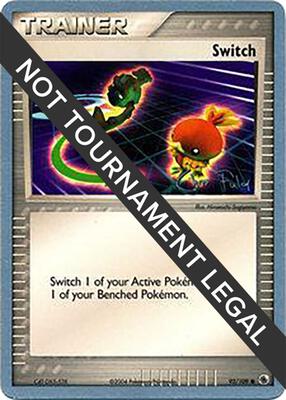 Switch - 2004 (Chris Fulop) card from World Championship Decks