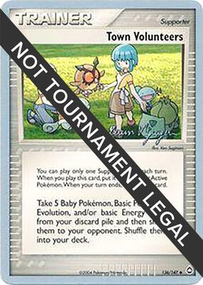 Town Volunteers - 2004 (Kevin Nguyen) card from World Championship Decks