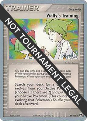 Wally's Training - 2004 (Reed Weichler) card from World Championship Decks