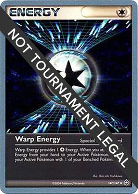 Warp Energy - 2004 (Chris Fulop) card from World Championship Decks