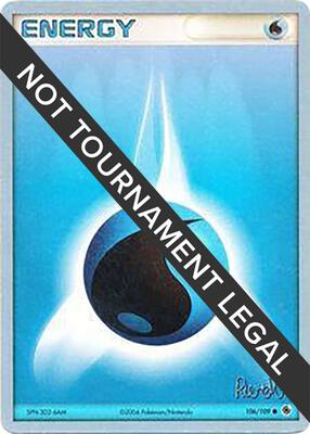 Water Energy - 2004 (Reed Weichler) card from World Championship Decks