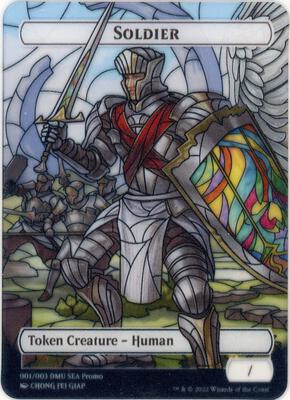 Soldier Token [SEA Exclusive] card from Dominaria United