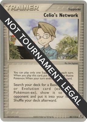Celio's Network - 2005 (Michael Gonzalez) card from World Championship Decks