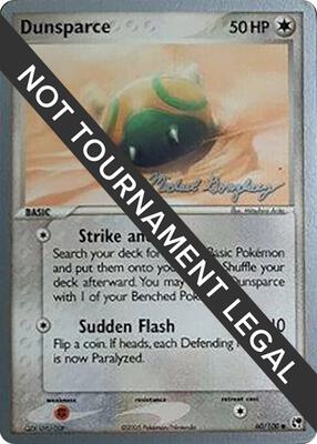 Dunsparce - 2005 (Michael Gonzalez) card from World Championship Decks