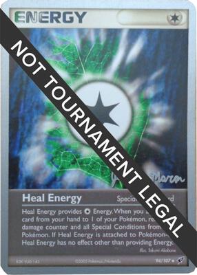 Heal Energy - 2005 (Jeremy Maron) card from World Championship Decks