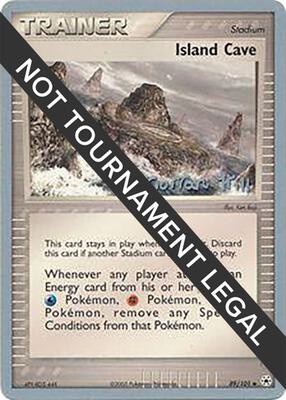 Island Cave - 2005 (Curran Hill) card from World Championship Decks