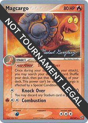 Magcargo - 2005 (Michael Gonzalez) card from World Championship Decks