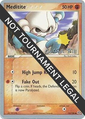 Meditite - 2005 (Curran Hill) card from World Championship Decks
