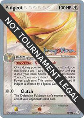 Pidgeot - 2005 (Jeremy Maron) card from World Championship Decks