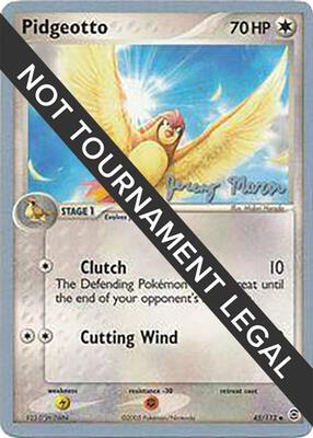 Pidgeotto - 2005 (Jeremy Maron) card from World Championship Decks