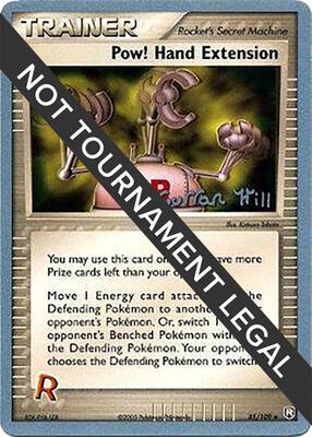 Pow! Hand Extension - 2005 (Curran Hill) card from World Championship Decks