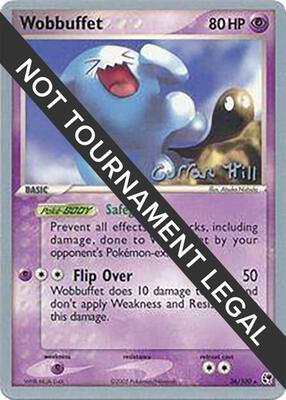 Wobbuffet - 2005 (Curran Hill) card from World Championship Decks