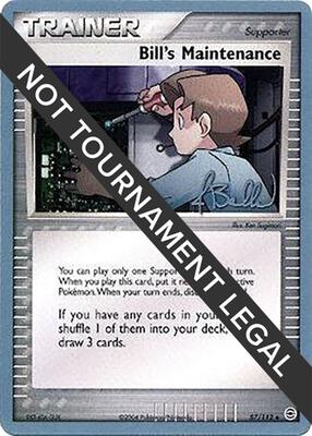 Bill's Maintenance - 2006 (Jimmy Ballard) card from World Championship Decks
