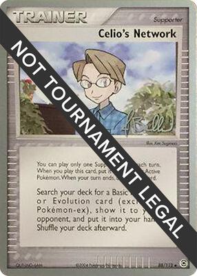 Celio's Network - 2006 (Jimmy Ballard) card from World Championship Decks