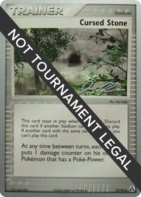 Cursed Stone - 2006 (Jason Klaczynski) card from World Championship Decks