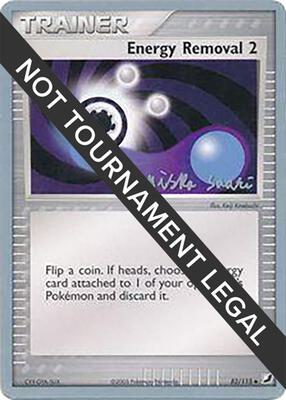 Energy Removal 2 - 2006 (Miska Saari) card from World Championship Decks