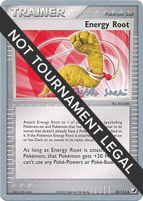 Energy Root - 2006 (Miska Saari) card from World Championship Decks