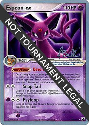 Espeon ex - 2006 (Jimmy Ballard) card from World Championship Decks