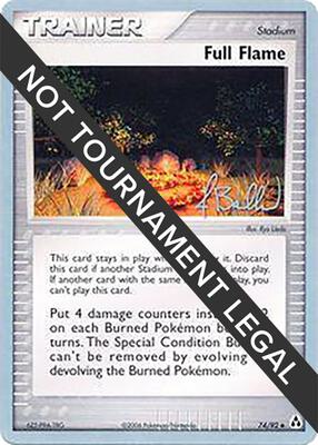 Full Flame - 2006 (Jimmy Ballard) card from World Championship Decks