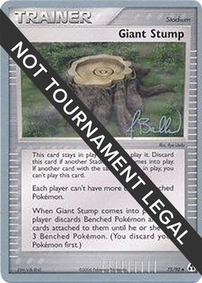 Giant Stump - 2006 (Jimmy Ballard) card from World Championship Decks