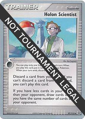 Holon Scientist - 2006 (Miska Saari) card from World Championship Decks