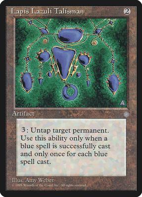 Lapis Lazuli Talisman card from Ice Age