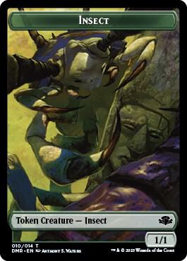 Insect // Griffin Double-Sided Token card from Dominaria Remastered