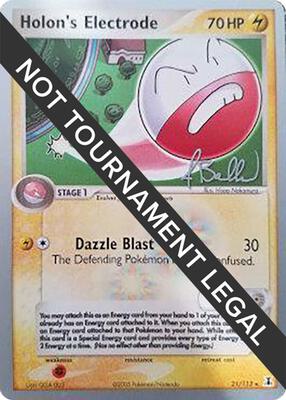 Holon's Electrode - 2006 (Jimmy Ballard) card from World Championship Decks