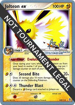 Jolteon ex - 2006 (Jimmy Ballard) card from World Championship Decks