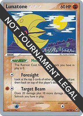 Lunatone (36) - 2006 (Miska Saari) card from World Championship Decks