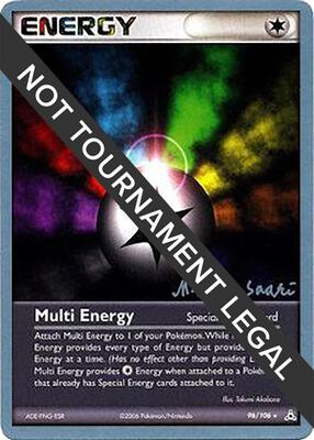 Multi Energy - 2006 (Miska Saari) card from World Championship Decks