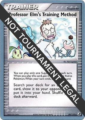 Professor Elm's Training Method - 2006 (Jimmy Ballard) card from World Championship Decks