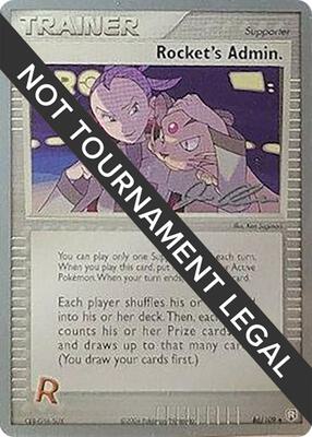 Rocket's Admin. - 2006 (Jason Klaczynski) card from World Championship Decks