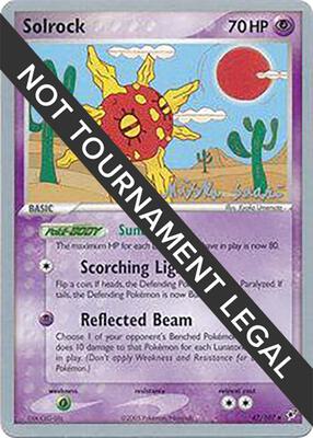 Solrock (47) - 2006 (Miska Saari) card from World Championship Decks