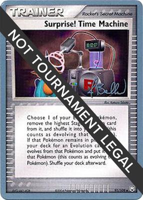 Surprise! Time Machine - 2006 (Jimmy Ballard) card from World Championship Decks