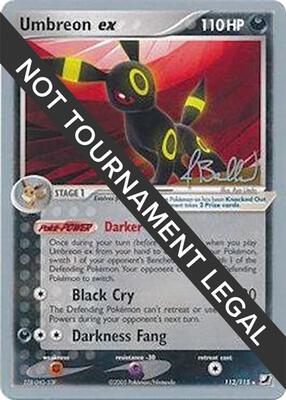 Umbreon ex - 2006 (Jimmy Ballard) card from World Championship Decks