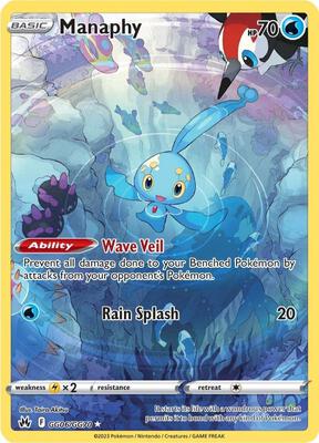 Manaphy card from SWSH: Crown Zenith: Galarian Gallery