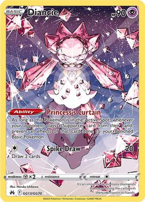 Diancie card from SWSH: Crown Zenith: Galarian Gallery