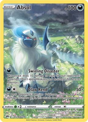 Absol card from SWSH: Crown Zenith: Galarian Gallery