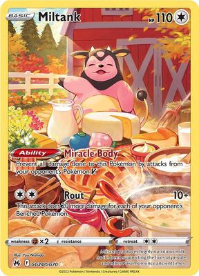Miltank card from SWSH: Crown Zenith: Galarian Gallery