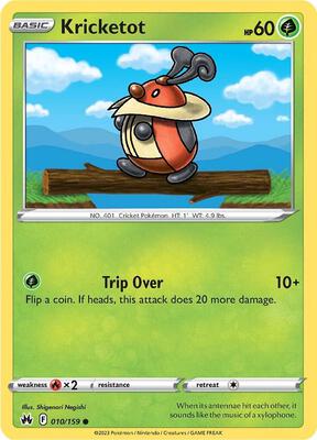 Kricketot card from SWSH: Crown Zenith