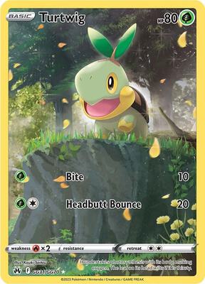 Turtwig card from SWSH: Crown Zenith: Galarian Gallery