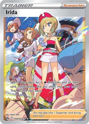 Irida card from SWSH: Crown Zenith: Galarian Gallery