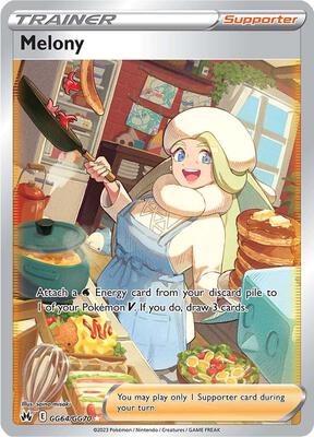 Melony card from SWSH: Crown Zenith: Galarian Gallery