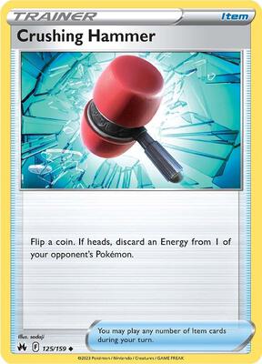 Crushing Hammer card from SWSH: Crown Zenith