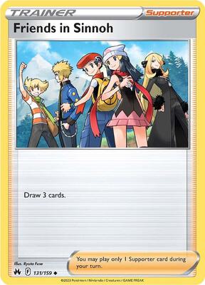 Friends in Sinnoh card from SWSH: Crown Zenith
