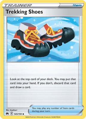 Trekking Shoes card from SWSH: Crown Zenith