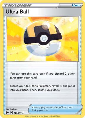 Ultra Ball card from SWSH: Crown Zenith